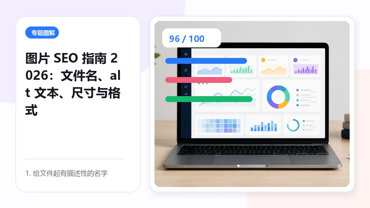 Gabay sa Image SEO 2026: Filename, Alt Text, Sukat at Format