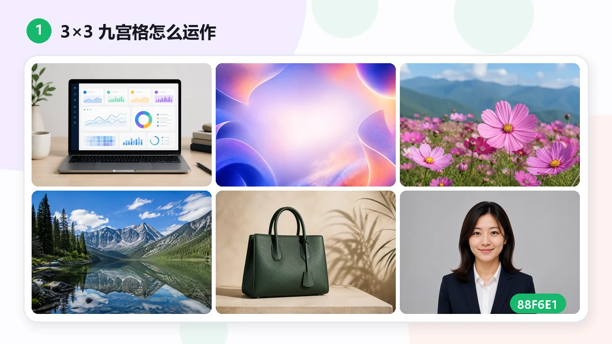 Instagram Grid Post: Split One Photo Into a 3×3 Profile Grid — visual 1