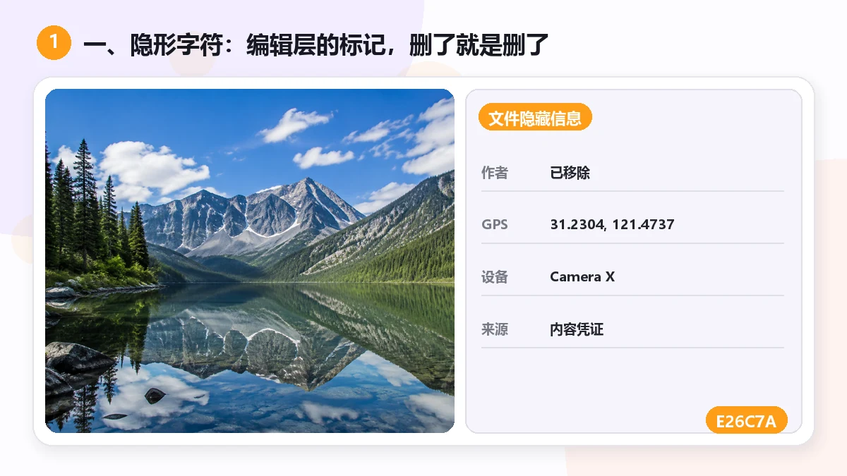 "AI 水印是什么?三种类型和它们各自的真实强度" — visual 1