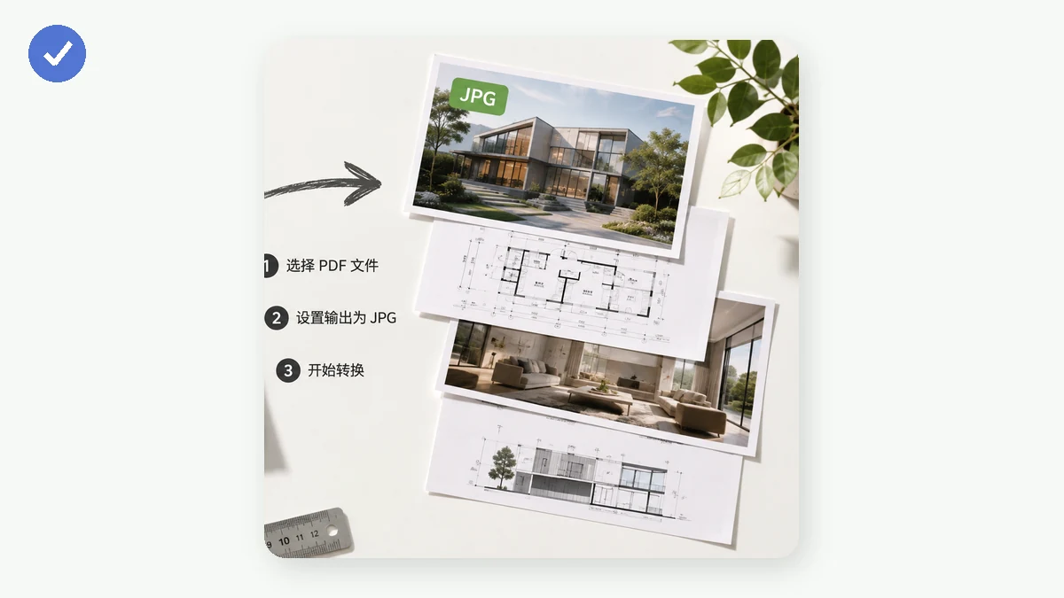 چطور یک PDF را به JPG تبدیل کنیم (2026) — visual 2