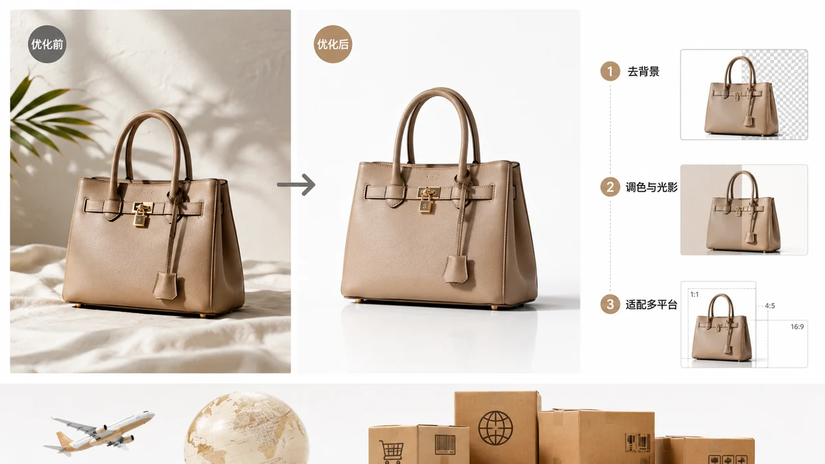 跨境电商图片指南（2026）：亚马逊、Shopify、TikTok、Shein