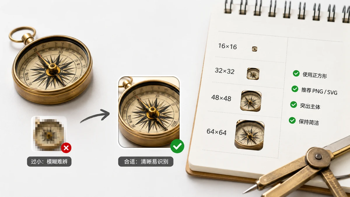 Favicon 尺寸指南：一个网站到底需要哪些尺寸