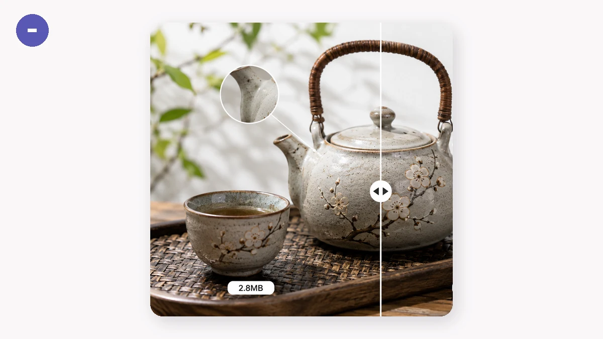 So komprimieren Sie Bilder ohne Qualitätsverlust — visual 1