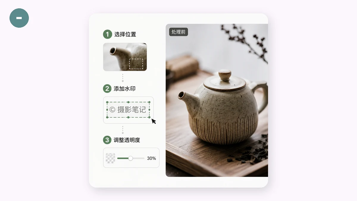 画像への透かしの入れ方：テキスト、ロゴ、写真を守るために — visual 1