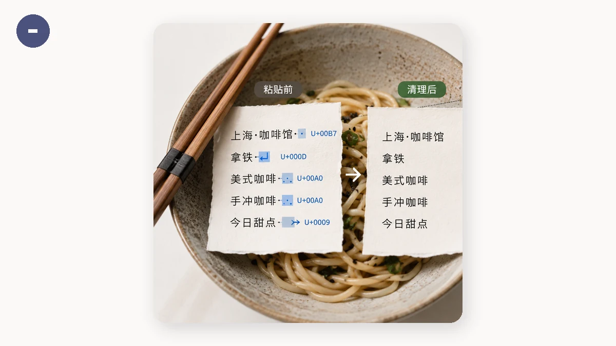 "复制粘贴带出来的隐形字符：从网页到代码的污染链" — visual 1
