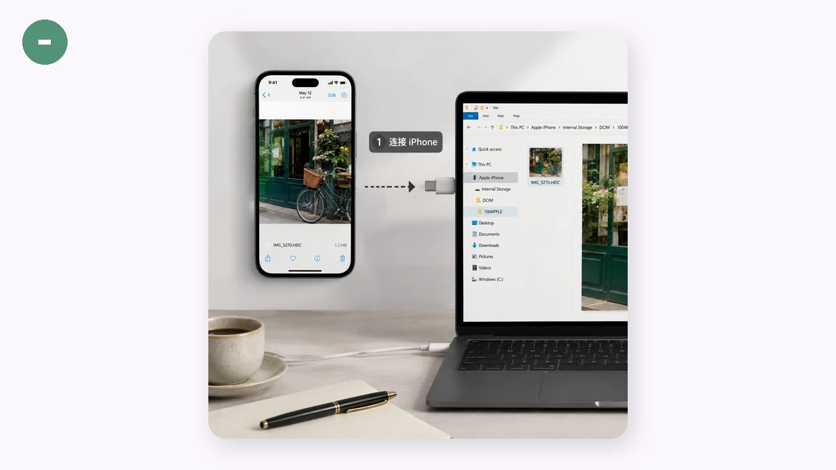 Come aprire le foto HEIC dell'iPhone su Windows — visual 1