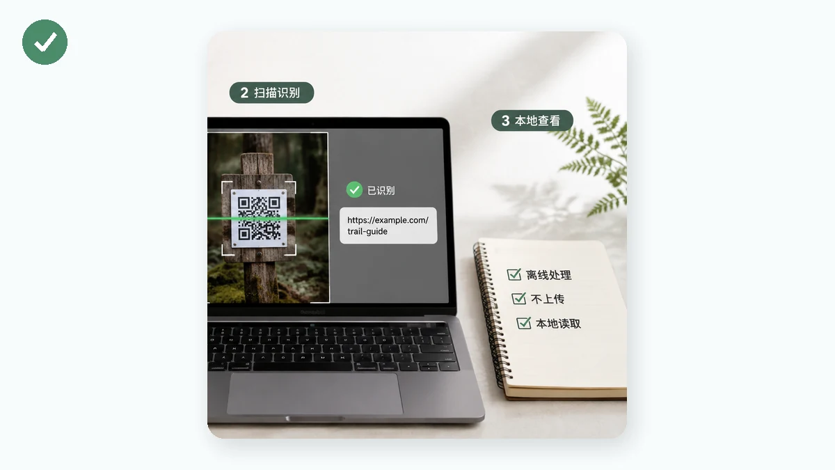 Read a QR Code From an Image — Privately, on Your Own Device — visual 2