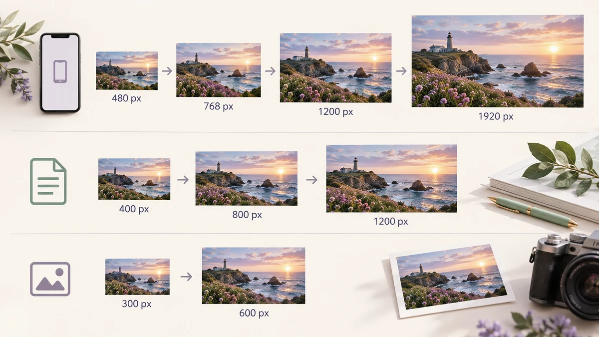 Responsive image size breakpoints