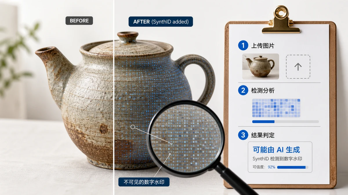 Google SynthID 全解析：文本、图片、音频三条线