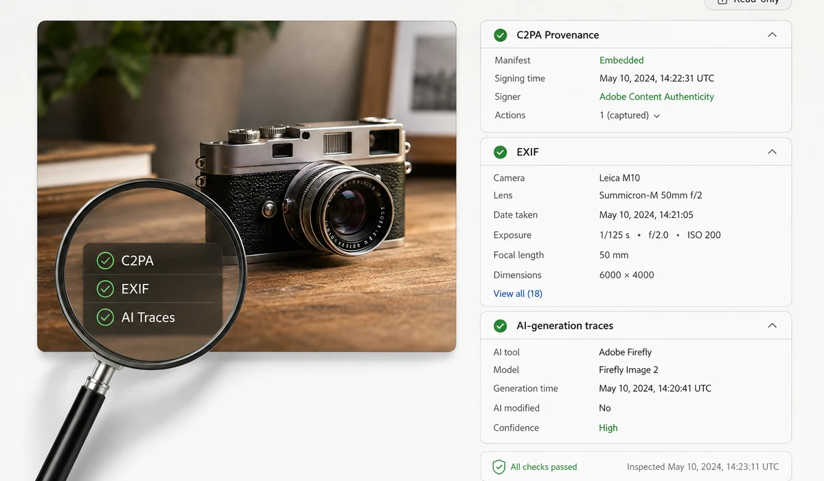 AI watermark detector