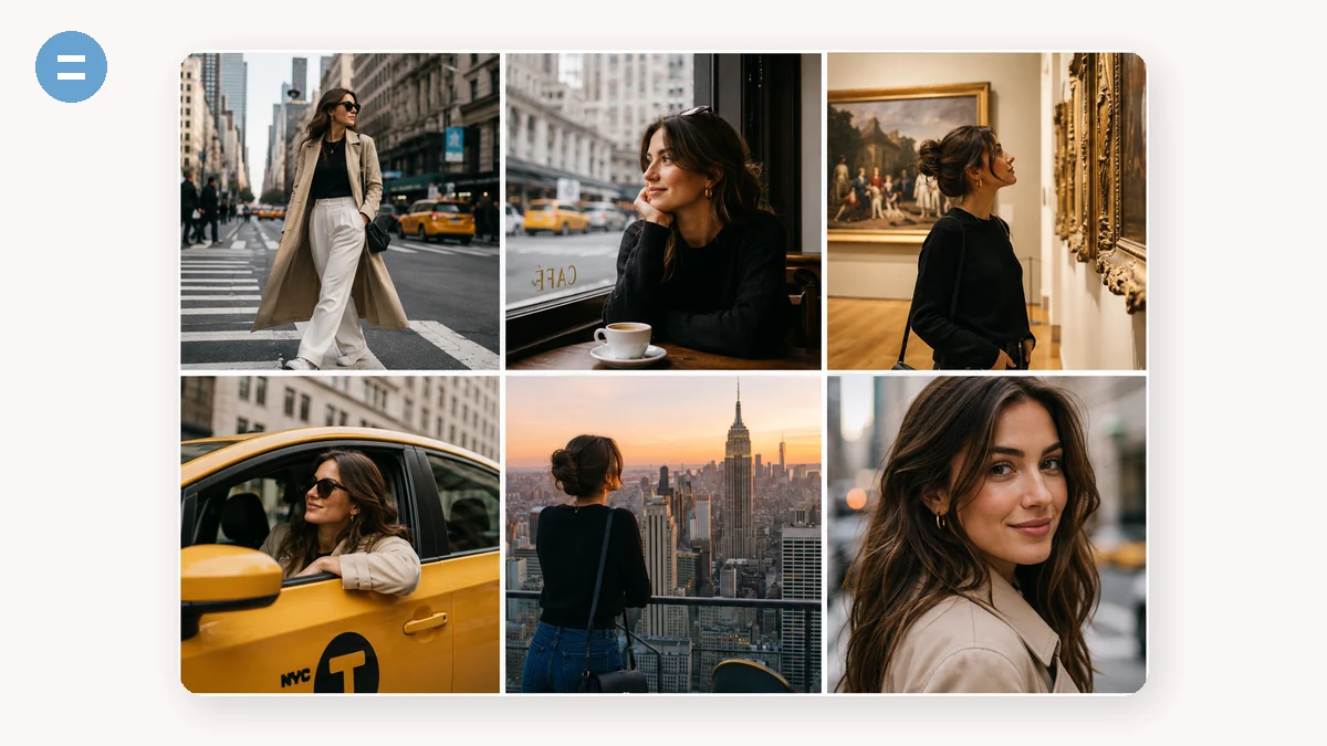 Photo Collage: 2 · Adjust and process
