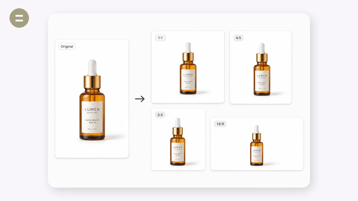 E-Commerce-Bildgröße ändern: 2 · Adjust and process