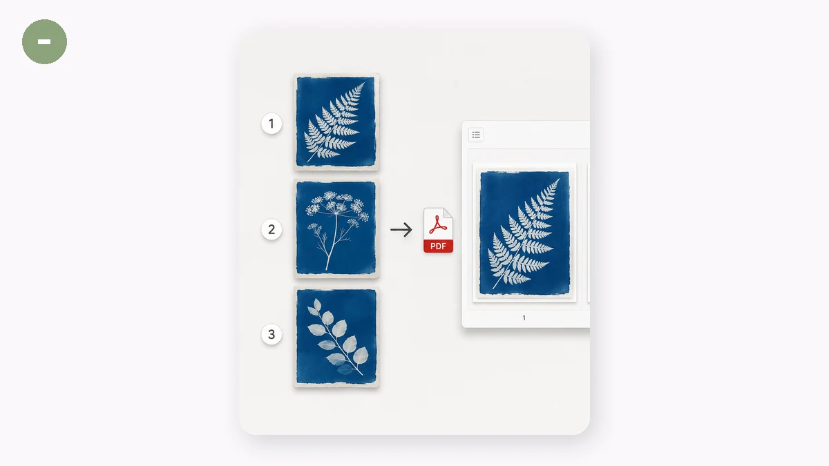 Image to PDF: 1 · Choose input