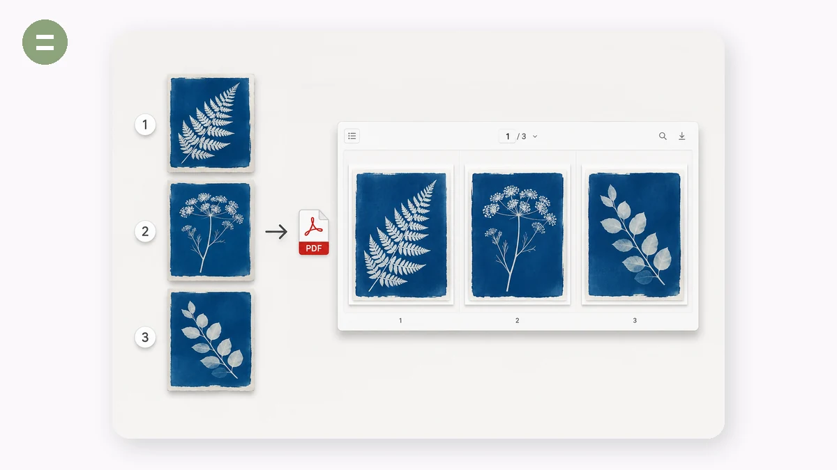 Image to PDF: 2 · Adjust and process