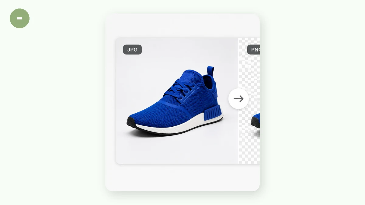 JPG to PNG: 1 · Choose input