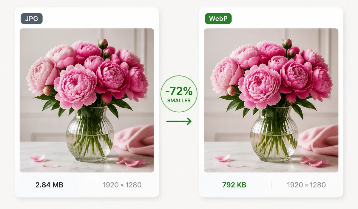 JPG 转 WebP visual example