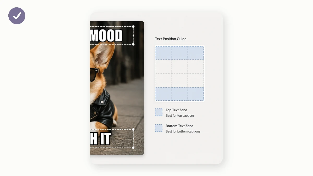 Meme Generator: 3 · Download result