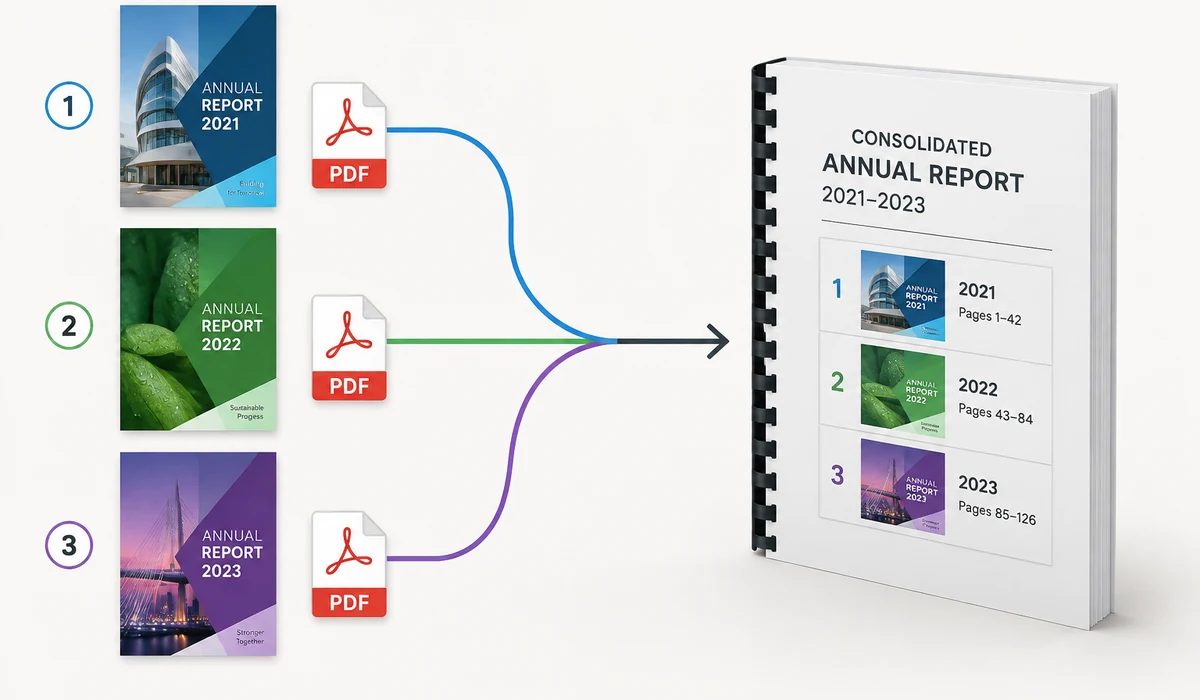 Объединение PDF