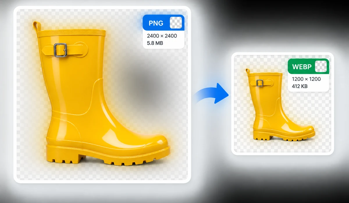 PNG to WebP visual example
