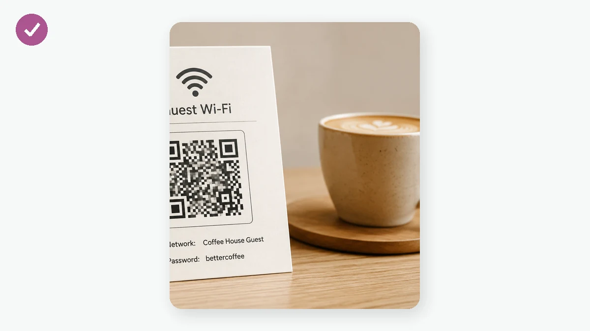 QR Code Generator: 3 · Download result