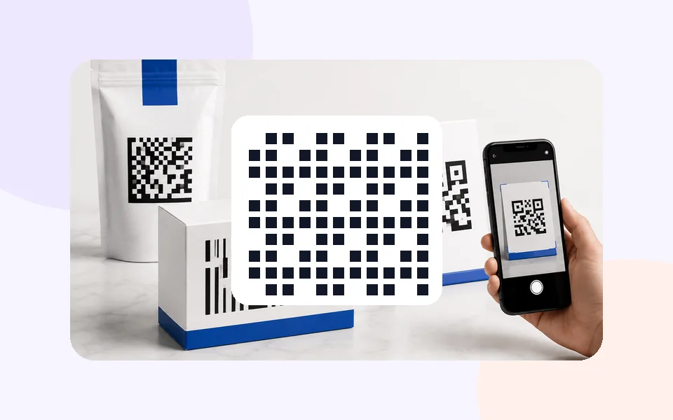 QR Code Generator: 2 · Adjust and process